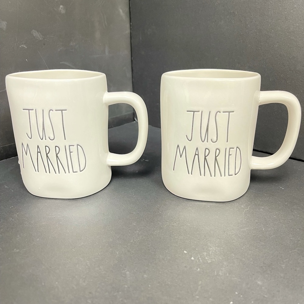 Rae Dunn Just Married Mug (2)